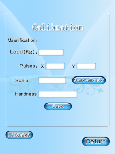 Hardness calibration